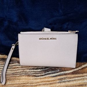 Mk light pink wallet